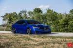 Acura TLX on Vossen Wheels (HF-1) 2018 года
